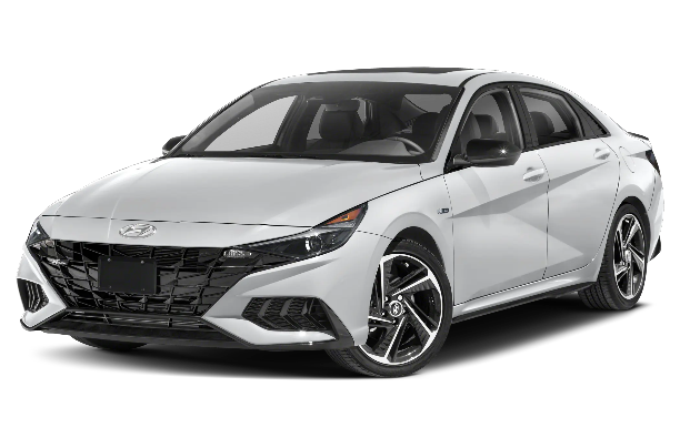 White 2022 Hyundai Elantra