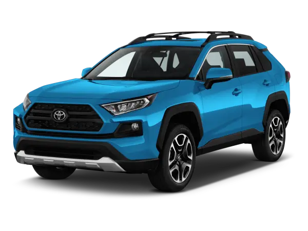 Blue 2021 Toyota RAV4